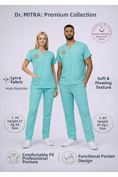 Dr. Mitra Family Health Form |   Regulatory Compliant Bermuda (Green) Uniform...
