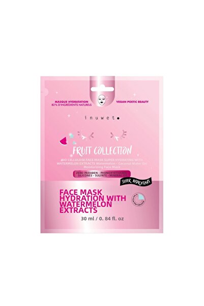 Inuwet Fruit Series Moisturizing Face Mask Watermelon