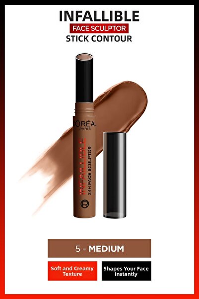 L'Oreal Paris L'Oréal Paris Infaillible Face Sculpter Stick Kontür - Mediu