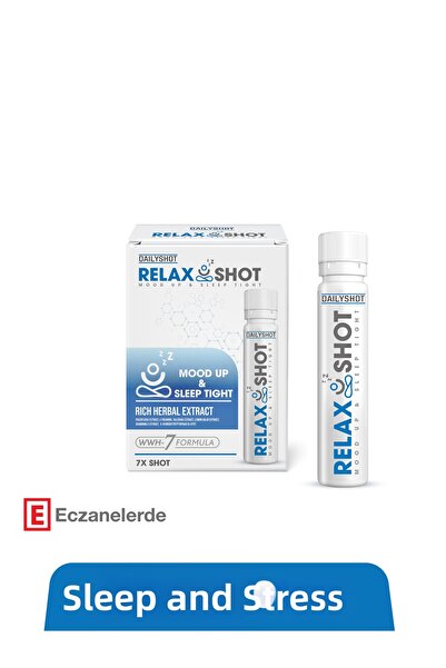DAILYSHOT RelaxShot خالي من التوتر والنوم العميق، منظم النوم العشبي المريح
