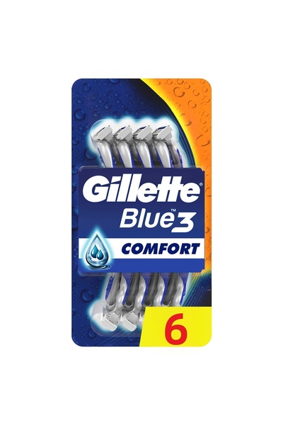 Gillette Blue3 Comfort Ξυραφάκια μιας χρήσης, Συσκευασία 6 τεμαχίων