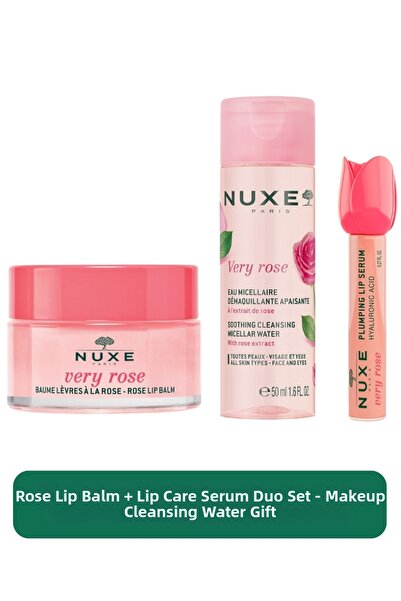 Nuxe Rose Extract Nourishing Lip Balm - Plumping Lip Serum - Rose Extract Mak...