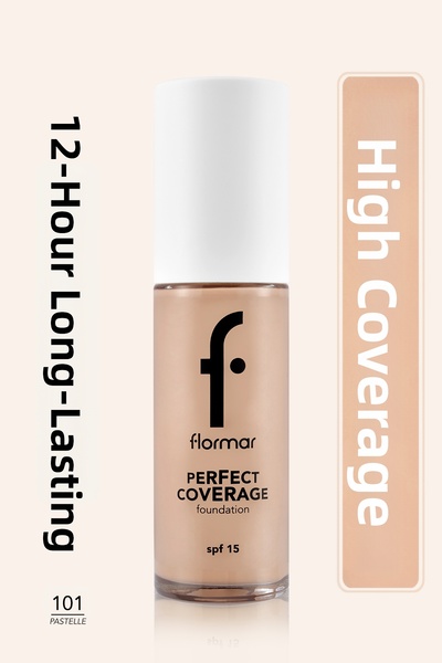 Flormar Fond de ten cu acoperire perfectă, pigmentare intensă și finisaj semi...