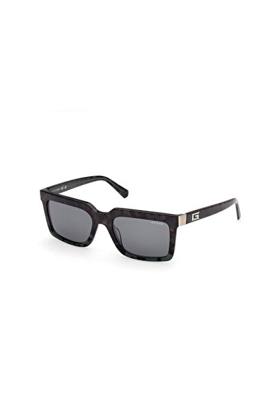 Guess Square dark green sunglasses