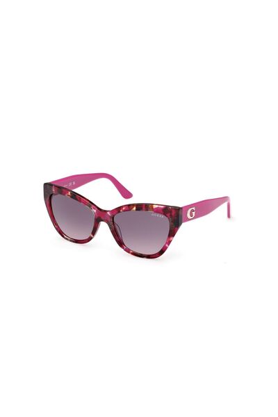 Guess Square purple gradient smoke sunglasses