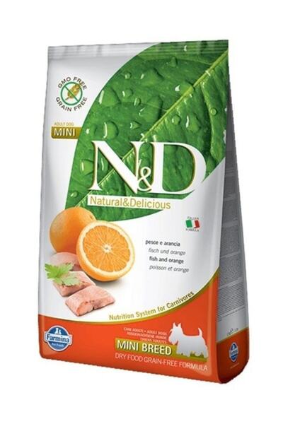 N&D Nd Fish Orange Grain-Free Small Breed Adult Dog Food 2.5 kg
