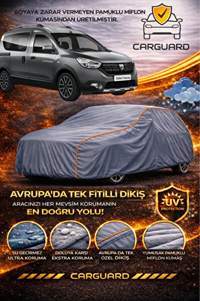 CarGuard غطاء خيمة السيارة من مادة الميفلون، متوافق مع سيارة داسيا دوكر، غطاء...