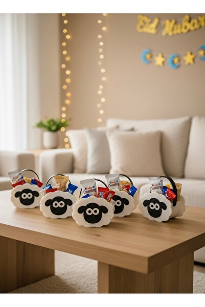 3D Brothers مجموعة من 6 قطع من سلال خروف العيد - لمسة ساحرة لهدايا العيد