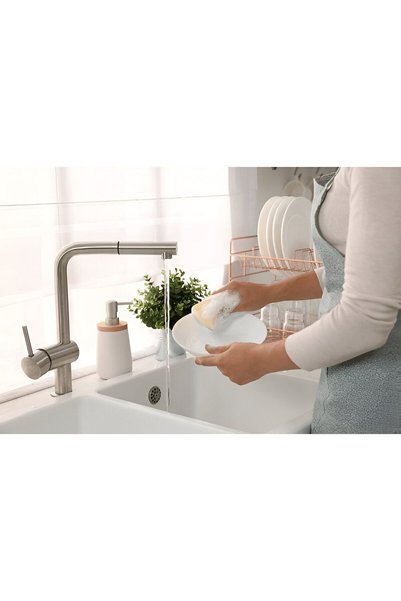 Scrubex Green Dish Sponge 8-Pack Classic Sb1011