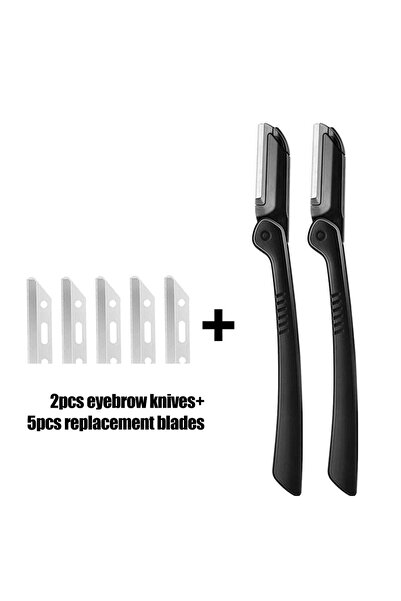 Choice 2 eyebrow knives 1/5PCS Eyebrow Razor Set Multipurpose Face Razors For...