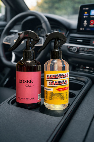 oto kokucum American Vanilla , Rosee Oda ve Oto Kokusu 2 li set 2x250 ml