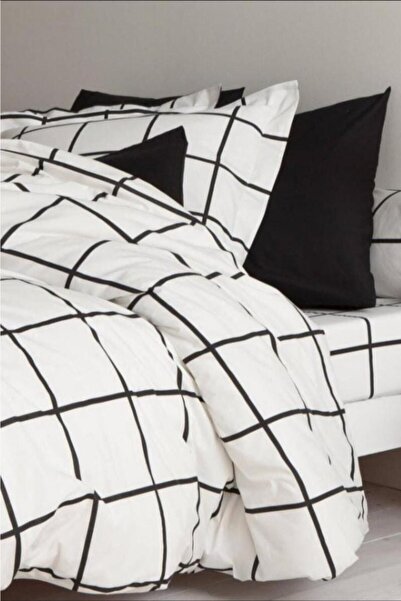 Always Single Double-Sided Duvet Cover Set with Elastic Sheet Square