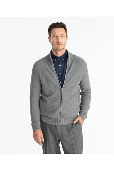 Yargıcı Regular Stand Collar Long Sleeve Sweater