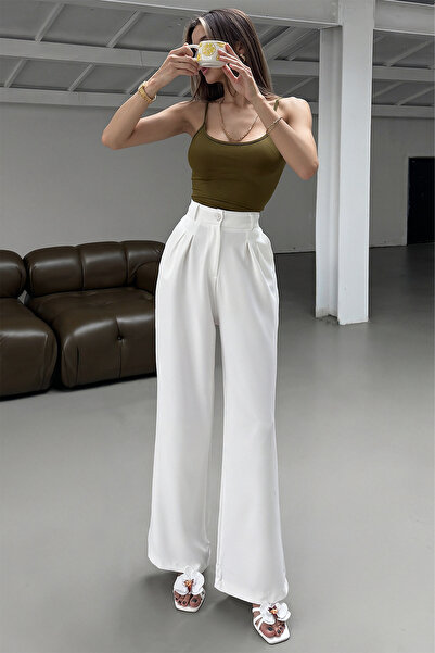 Hersteller Φαρδύ ψηλόμεσο παντελόνι Palazzo