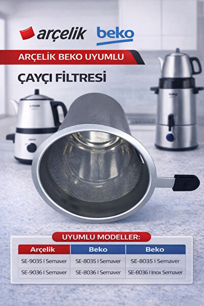 Arçelik Arçeli̇k Se 9035 I - Porcelen Demlije Ait Steel Strainer