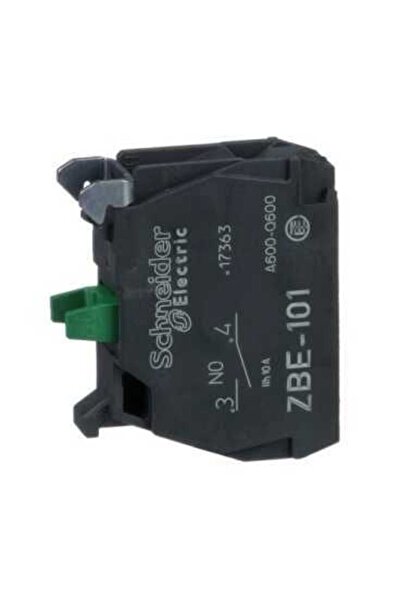 Schneider Electric ZBE101 - Ø22 Mm Butonlar İçin Kontak Bloğu, 1Na Vida Bağla...