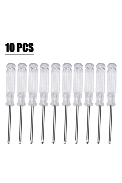 Choice Cross screwdrivers 10pc 3.74Inc Small Screwdriver Set 3mm Cutter Head ...