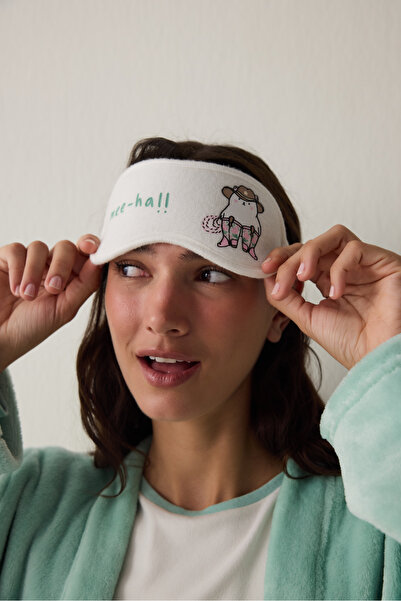 Penti نظارات نوم مطبوعة بشعار Gardenya Sleep-in