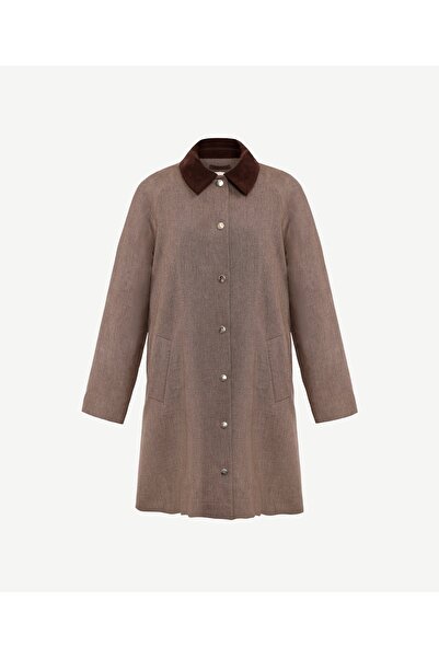 Yargıcı Regular Gömlek Yaka Uzun Kol Palto