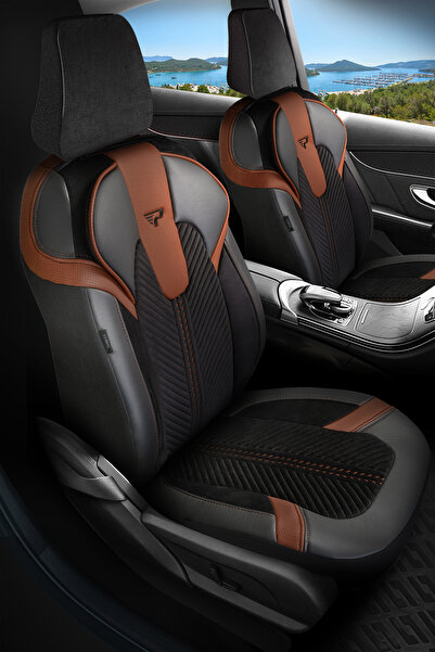 Panda Kılıf Panda Monte Carlo Series Velour Velvet Fabric Car Seat Cover - Fu...