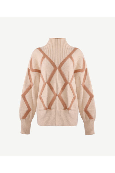 Yargıcı Regular Turtleneck Long Sleeve Sweater