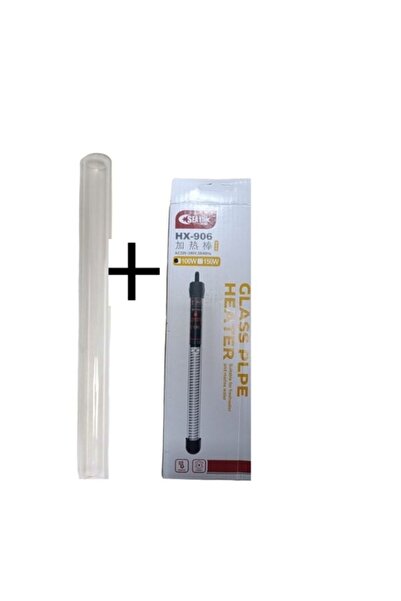 canlipetshop sae star 150 w Termostatlı akvaryum Isıtcı + Yedek Cam Hediye