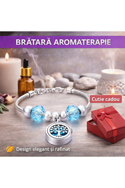 SMARTECH Brățară de aromaterapie, difuzor pentru uleiuri esențiale V25