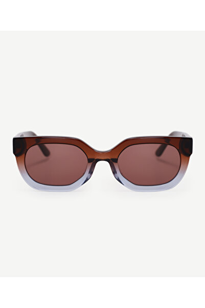 Yargıcı Two Color Rectangular Sunglasses