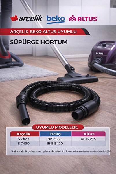 Arçelik مكنسة كهربائية خرطوم أصلية S7430