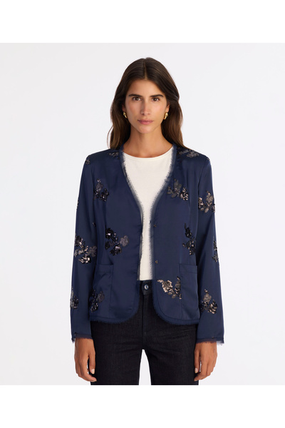 Yargıcı Tailored Dik Yaka Uzun Kol Ceket