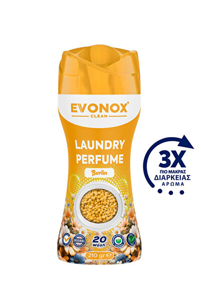 Evonox Εvonox Βερολίνου Άρωμα Πλυντηρίου 210g – Βιολέτα & Άνθος Κεχριμπαριού,...