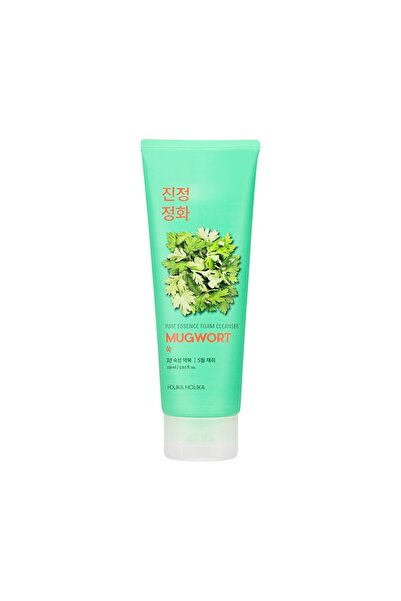 Holika Holika Pure Essence Mugwort Foam Cleanser - Cilt Tonu Eşitleyen Temizl...
