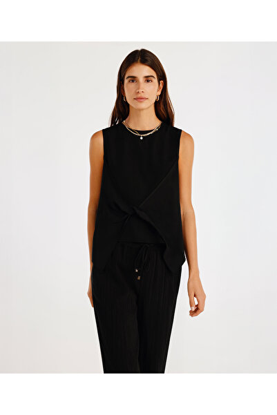 Yargıcı Front Detailed Tank Top