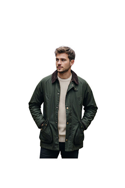 smartjest y1..Yağlı tip %100 pamuk vintage mont