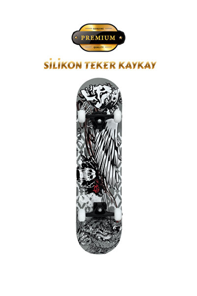 CANSPORT CAN SPORT PROFESYONEL KAYKAY 78 CM Zımparalı kay kay skateboard Kaykay