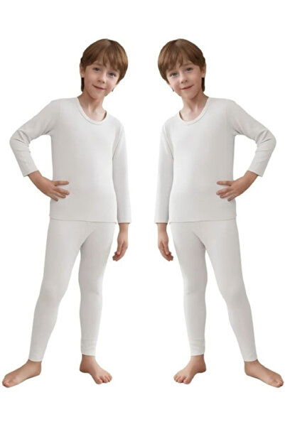 Domuik قطعتان من الملابس الداخلية الحرارية للأطفال، سراويل داخلية طويلة، طبقة...