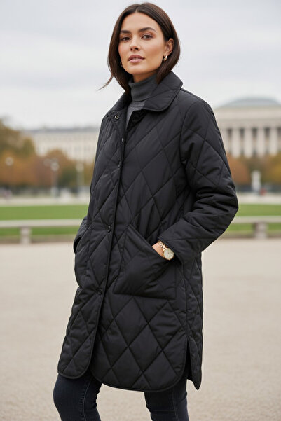 smartjest h2.Kadın Vintage Uzun Ceket