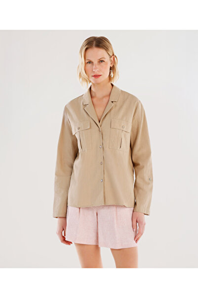 Yargıcı Kolları Apoletli Gömlek