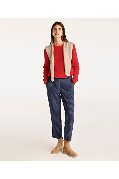 Yargıcı Biye Detaylı Pantolon