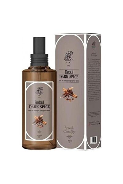 Rebul Dark Spice 100 ml Spreyli Kolonya,Darkspice