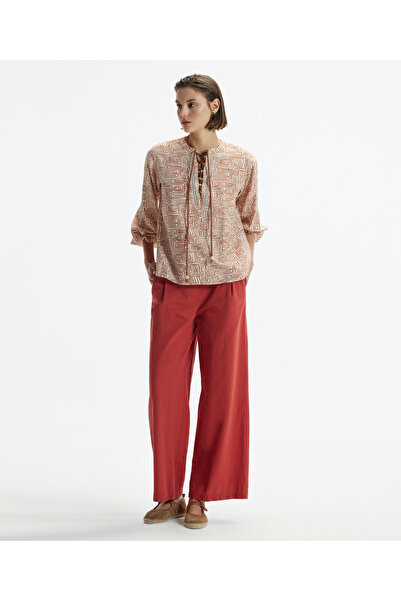 Yargıcı Straight Mold Pocket Side Zipper Trousers