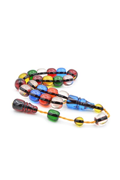 Murty99 Enes Abdo توقيع برميل قطع ملون ضغط العنبر Efe التميمة مسبحة