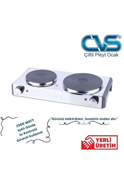 CVS DN 203 İkili 2500 W Elektrikli Ocak