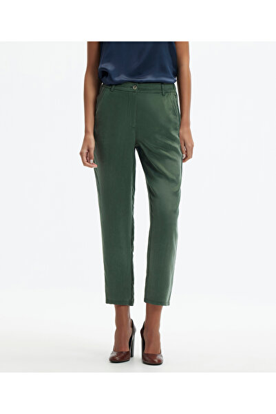 Yargıcı Dar Paça Cropped Pantolon