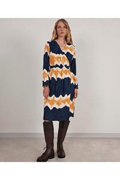 Yargıcı V Yaka Elbise