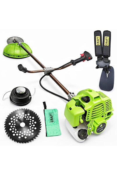 MXM Motocoasa pe benzina Craft-Tec 5600 PRO, 5.6 Cp, 52 CC, 3 acc. incluse