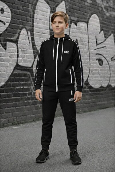 Zaziko Kids Υφασμάτινο σετ παιδικής φόρμας Unisex Diver Unlimited Potential E...