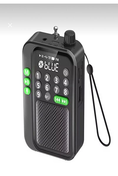 Nivego Bluetooth Şarjlı Radyo USB & Tf Kart Okuyucu Deprem Çantasına Uygun Fm...