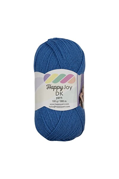 Kürkçü Han Happy Joy 100gr 300m El Örgü İpi Çelik Mavisi HYJ16