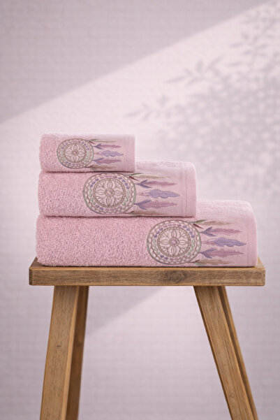 Ellia Soft Set de prosoape Dream Catcher, bumbac 100% piese, cutie de 3 bucăț...